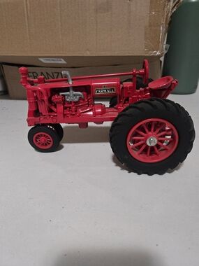Red Vintage Tractor Toy - Kids Toys